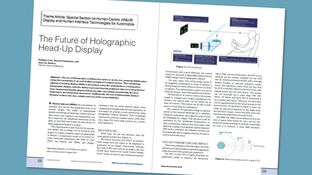 How holographic optics could be the future of head-up displays